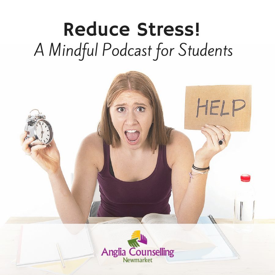 Reduce stress mindful podcast for students